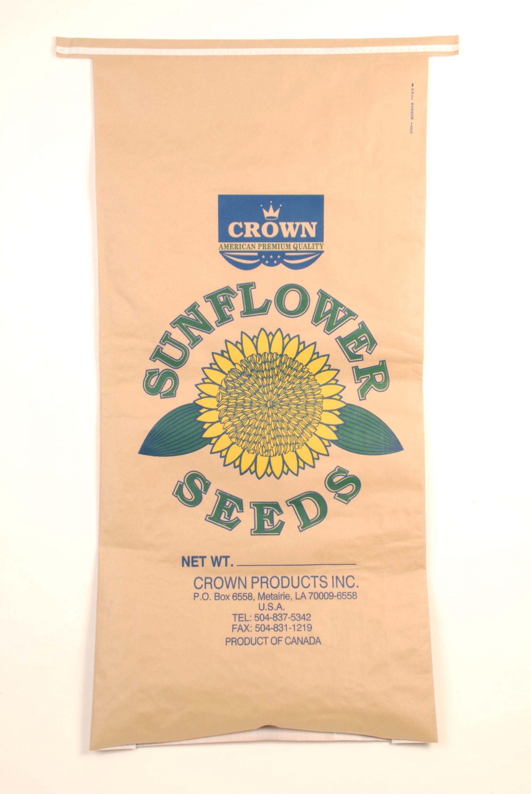 Sunflower Seeds Crown Products